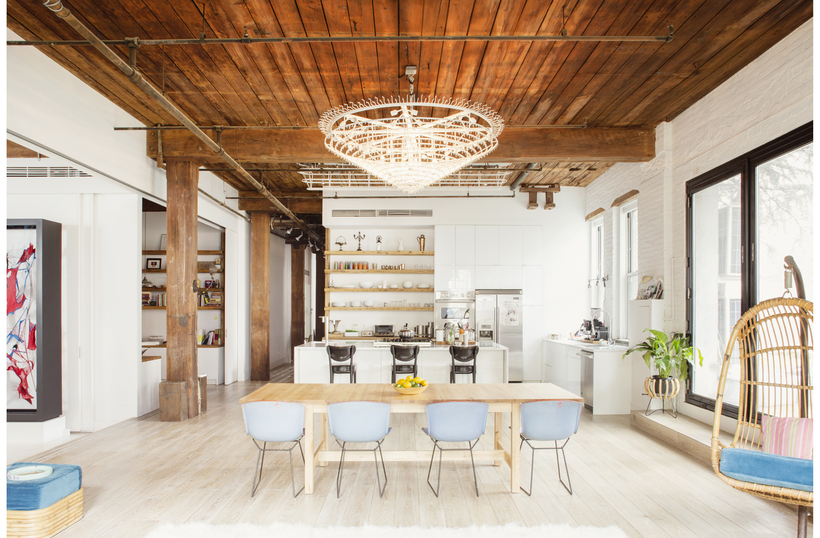 Williamsburg-Loft_1 Artistic Studio Loft In Brooklyn