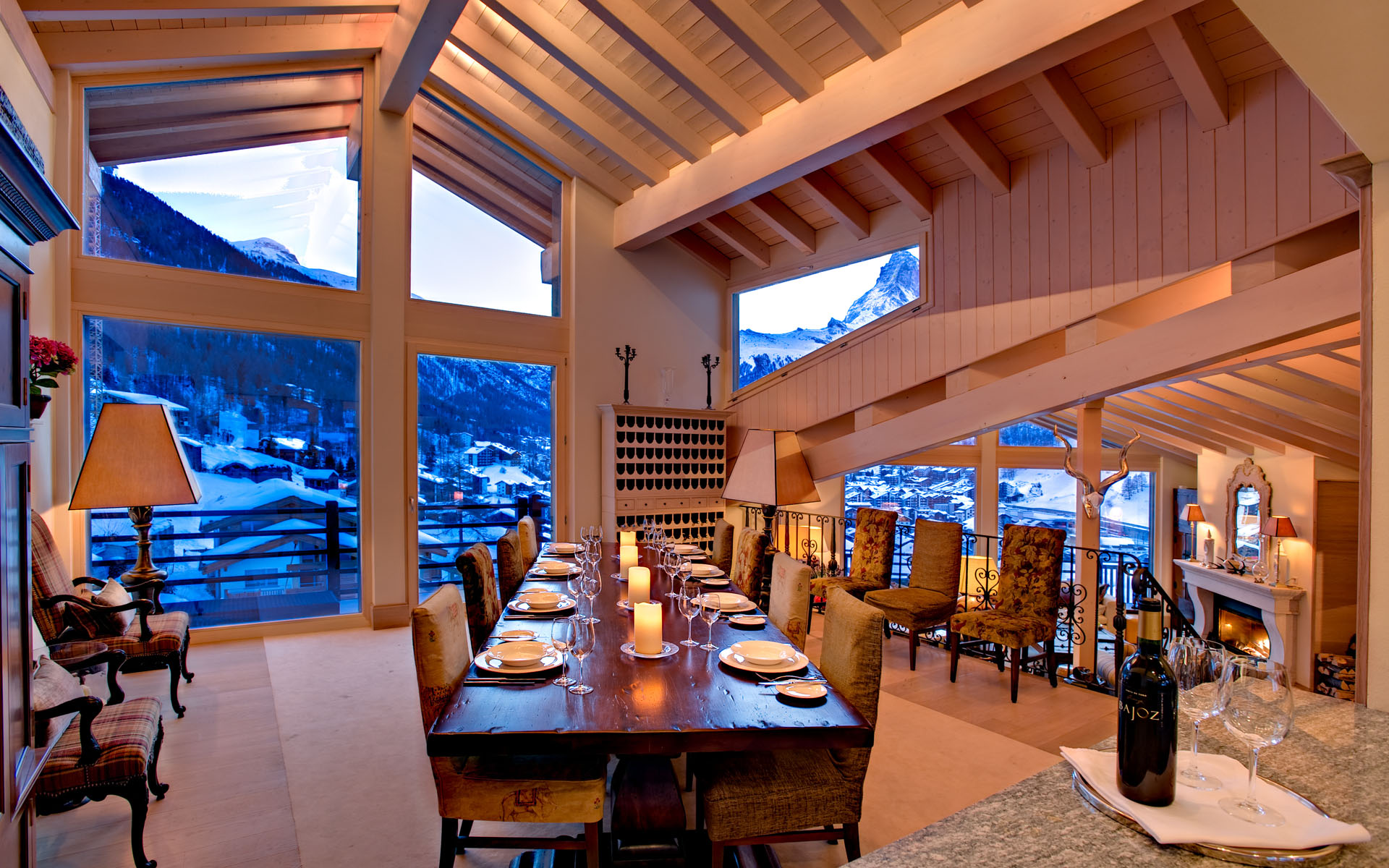 Zermatt-Ski-Chalet-Grace_4 Luxury Contemporary Chalet with Mountain View